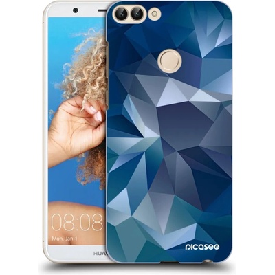 Púzdro Picasee silikónové Huawei P Smart - Wallpaper čiré