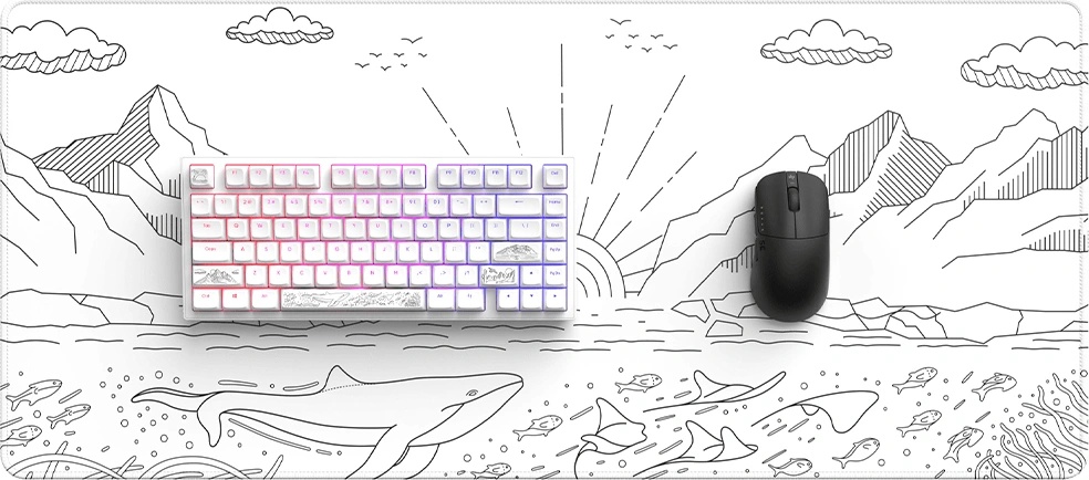 Dark Project ALU Terra Nostra v bílé barvě