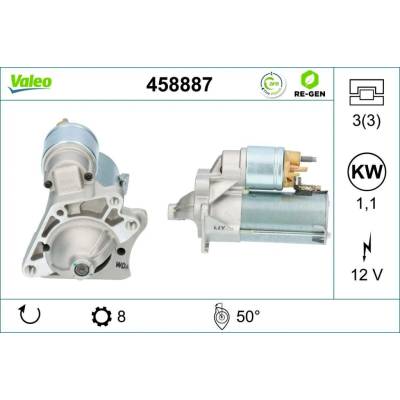 Startér VALEO 458887