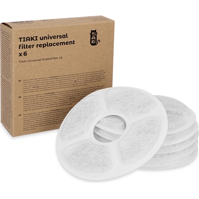 TIAKI Starfish plastová fontánka na pitie 2,5 litra 6 kusov