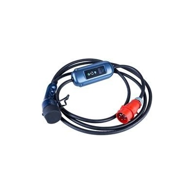 Akyga Napájecí stanice pro elektromobily CEE 5pin Type2 LCD 3-fáze 32A 22kW, 5m | Zboží Auto