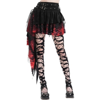Devil fashion дамска пола DEVIL FASHION - Black and Red Gothic Punk - SKT210