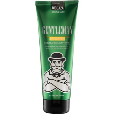 Biobaza MEN Gentlemen 2v1 sprchový gél na telo a vlasy 220 ml