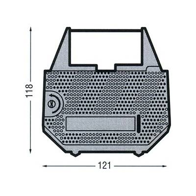 KMP Páska do stroje 177C, carbon