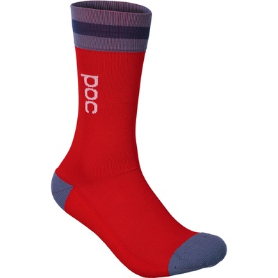 POC Essential Mid Length Sock červená