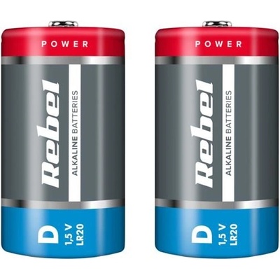 REBEL Alkaline D 2ks BAT0064
