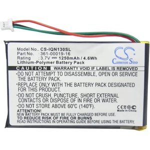 Cameron Sino Батерия за Garmin Nüvi 1300, 1350, 1370, 1390, 1490, 1250mAh, Li-pol (CS-IQN130SL)