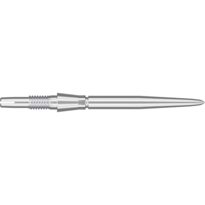 Hroty na šípky TARGET steel Swiss Point Storm Nano 26mm, strieborné - 3ks