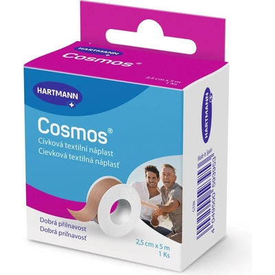 Cosmos Cívková náplast pevná 2,5 cm x 5 m