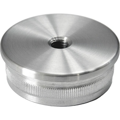 Spodek držáka madla, M8, ø 48,3 mm, broušená AISI 304