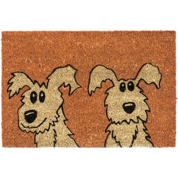 BO-MA Trading Kokosová rohožka psi, 40 x 60 cm