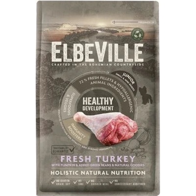 Elbeville Puppy and Junior Mini Fresh Turkey Healthy Development 4 kg