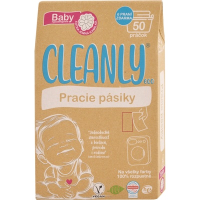 Cleanly Eco BABY Pracie pásiky s kamilkou 50 PD, s kamilkou