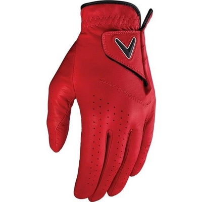 Callaway Opti Color Mens Golf Glove červená Levá L