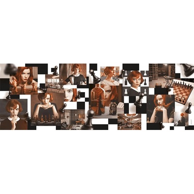 Clementoni Panoramatické Netflix Dámský gambit 1000 dielov