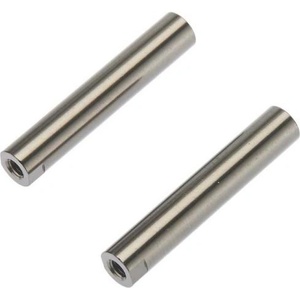 Axial Аксиална резбова тръбичка 6x33mm алуминий сив (2)