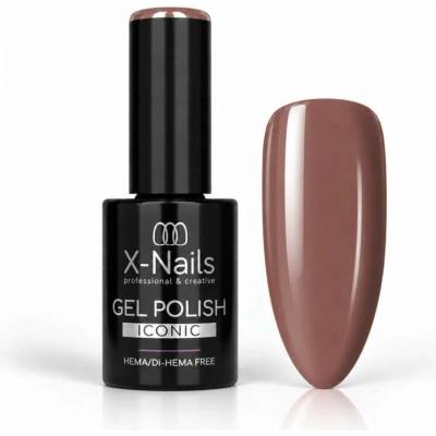 Iconic Gel lak Rose Mocha hnědo-růžový nude 5 g
