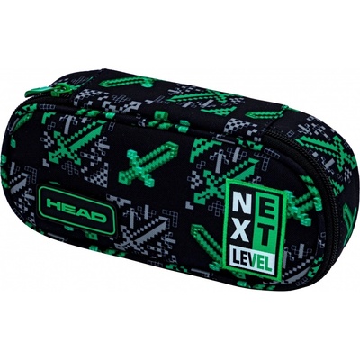 Astra Овален ученически несесер Astra Head - Следващо ниво, 1 цип (AS503025043)