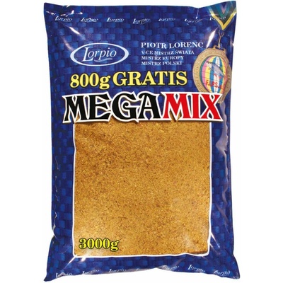 Lorpio Krmítková zmes Megamix 3kg kapor scopex / vanilka