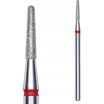 Staleks Diamantová fréza Frustum červená 1,8 mm/8 mm FA70R018/8