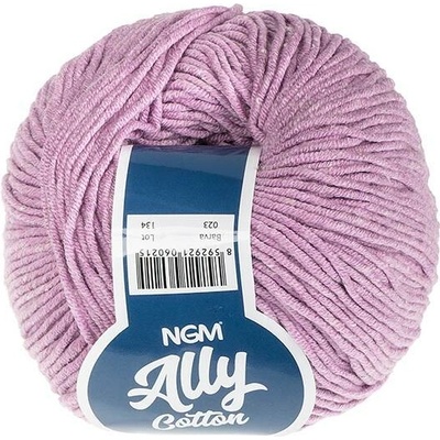 Bellatex Příze ALLY cotton 50g / 140 m fialová