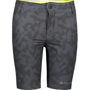 Alpine Pro Trento dětské softshellové šortky KPAT186990PA černá