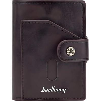 HARAHU Мъжко портмоне Baellerry TH-35623 - Тъмно кафяво KP35623 (TH-35623)