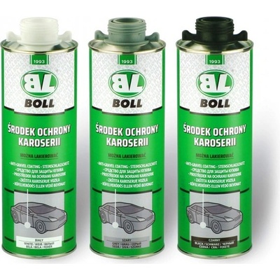 BOLL Ochrana podvozků a karosérií pryskyřice černá přelak 1kg – Zbozi.Blesk.cz