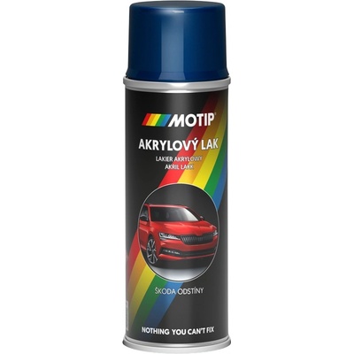 Motip Dupli Autoemail Škoda Modrá lagúnová metalíza 200ml