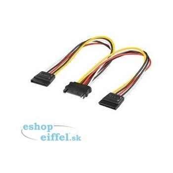 PREMIUMCORD SATA napájecí k HDD rozdvojka 2x SATA