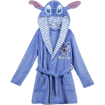 Cerdá Župan s kapucí a oušky modrý, Stitch – Zbozi.Blesk.cz