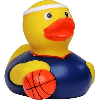 Schnabels Gumená kačička Basketbalista 9 cm
