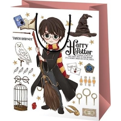 Dárková taška Harry Potter maxi - Kouzelné předměty