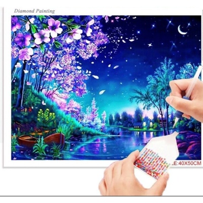 Лунен пейзаж 35/25 см