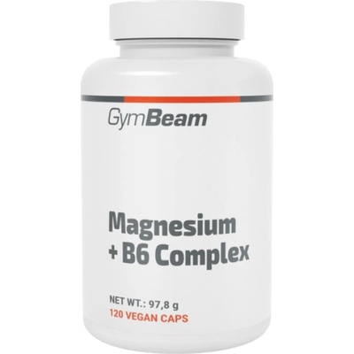 GymBeam Magnesium + B6 Complex [120 капсули]