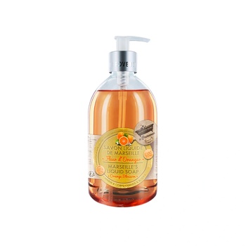 Les Petits Bains de Provence Marseille Orange Blassom течен сапун за ръце и тяло 500 ml