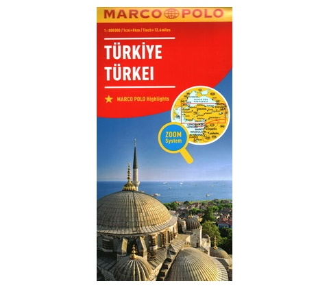 Turecko mapa ZoomSystem