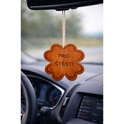 Woodrive Čtyřlístek ,,Pro štěstí" Jahoda 1ks