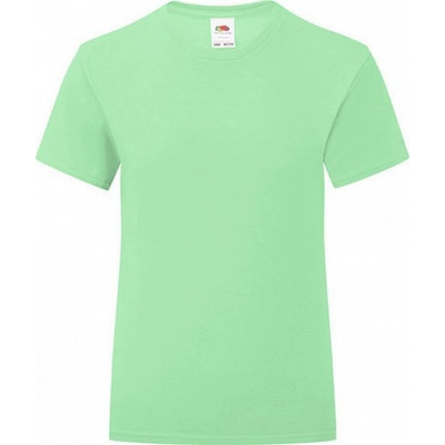 Fruit Of The Loom tričko Iconic Neo Mint