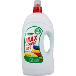 Max Power Гел за пране Max power 5.6 л Универсален