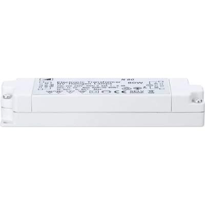 Transformátor elektronický 20-80 W bílý – Zbozi.Blesk.cz