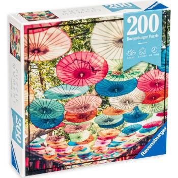 Ravensburger Пъзел Ravensburger от 200 части - Чадъри (13307)