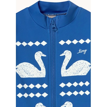 Tinycottons Детски цял бански Tinycottons SWANS SWIMSUIT (SS26.444)