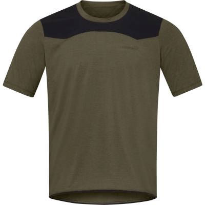 Norrøna Мъжка фланелка с къс ръкав за колоездене Norrøna Skibotn Equaliser Tech T-Shirt Cycling jersey - Olive Night - размер M (056-3183-0212)