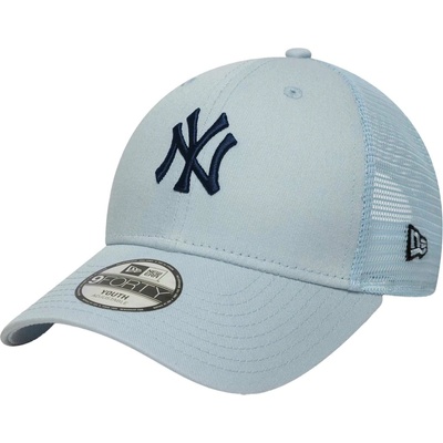 New Era NEW YORK YANKEES YOUTH MLB HOMEFIELD 9FORTY TRUCKER JR svetlo modrá