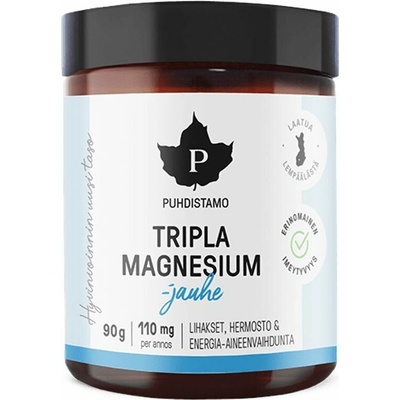 Puhdistamo Tripla Magnesium 120 kapsúl