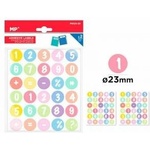 MP Main Paper Dial & Math Character Stickers 23mm 2 MP Sheets