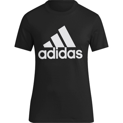 adidas Дамска тениска Adidas Essentials Logo T-Shirt Womens - BOS Black