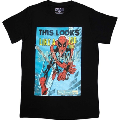 Marvel Looks Like A Job For Spiderman čierne