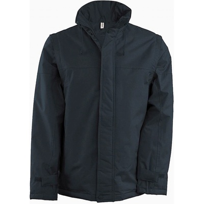 Kariban bunda FACTORY K693 s odnímatelnými rukávy pánská Dark Grey Tmavě šedá